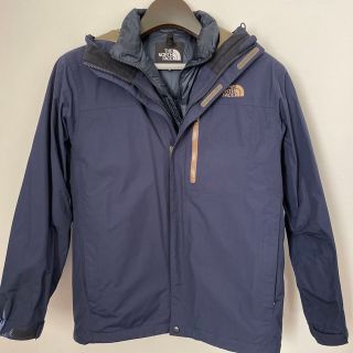 ザノースフェイス(THE NORTH FACE)のNorth Face ウインドブレーカーとダウンセット　ネイビー　m(ダウンジャケット)