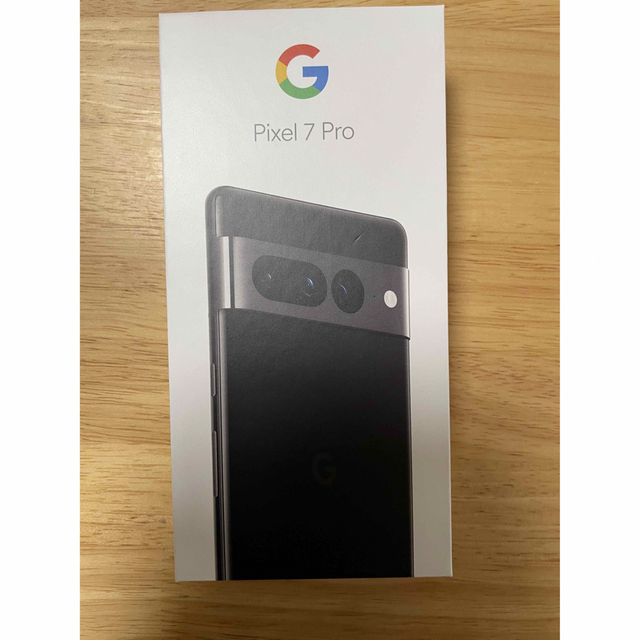 新品  Google Pixel 7 Pro 128GB Obsidian 本体