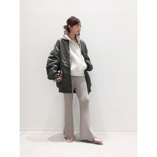 アパルトモンドゥーズィエムクラス(L'Appartement DEUXIEME CLASSE)のアパルトモン別注STANNBAUM L2-B ロングブルゾンタグ有シュタンバウム(ブルゾン)