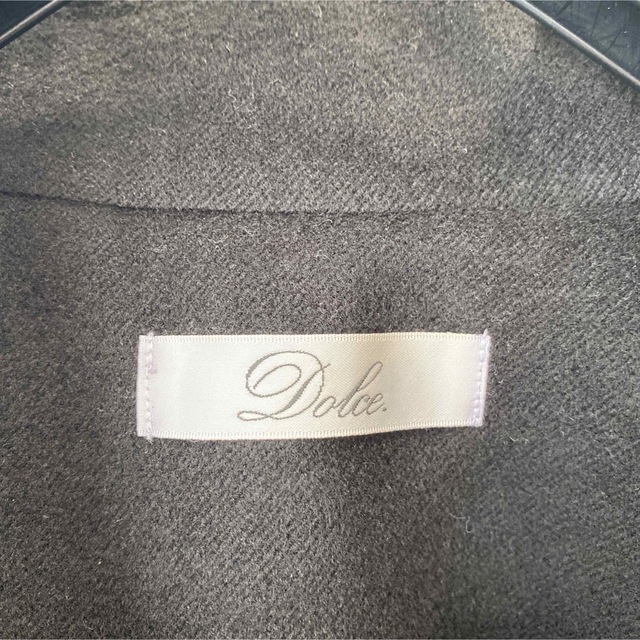 【ほぼ未使用品】ドルチェ Dolce. ショートコート Black レディースのジャケット/アウター(ピーコート)の商品写真