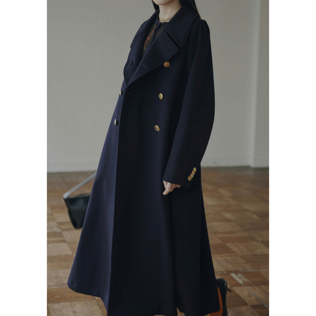 Ameri VINTAGE(アメリヴィンテージ)の【極美品】アメリヴィンテージ CHARME FLARE LONG COAT レディースのジャケット/アウター(ロングコート)の商品写真