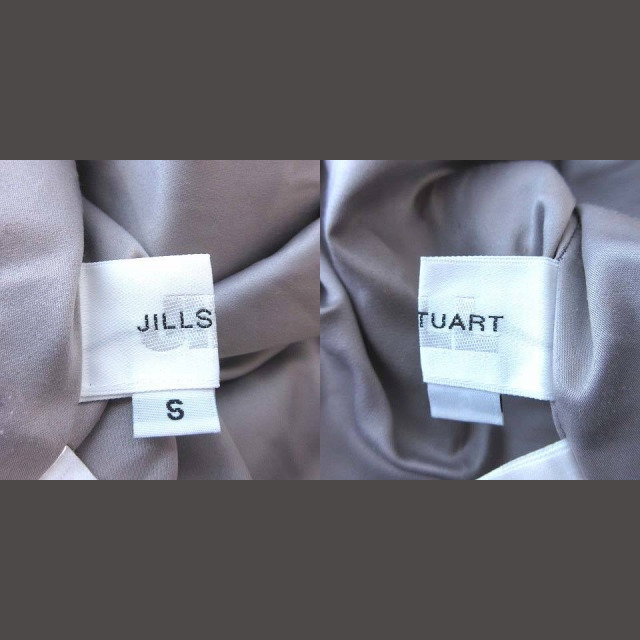 JILL by JILLSTUART(ジルバイジルスチュアート)のジルバイジルスチュアート タイトスカート ひざ丈 チェック ウール S グレー レディースのスカート(ひざ丈スカート)の商品写真