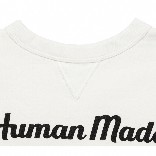 HUMANMADE 吊り編みスウェットシャツ ホワイトタイガー Lサイズ