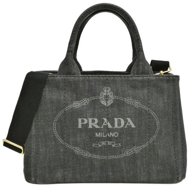 PRADA - プラダ カナパ ロゴ 2WAY ショルダーバッグ トートバッグ J5667