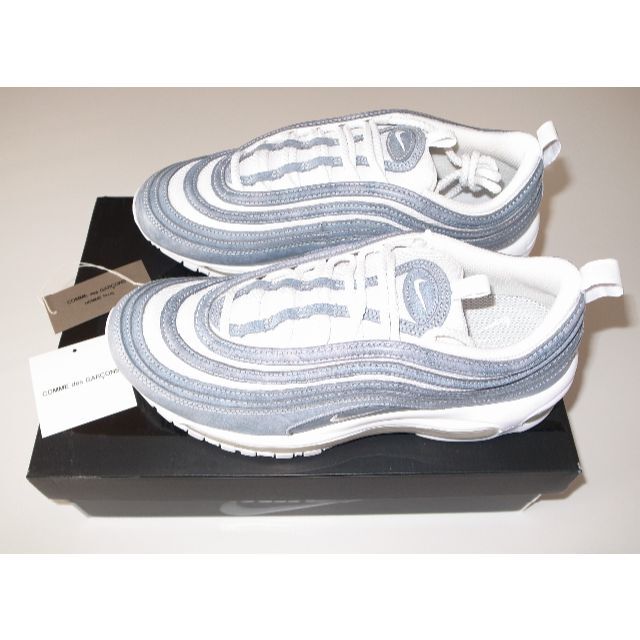 COMME des GARCONS(コムデギャルソン)のコムデギャルソン NIKE AIR MAX 97 US9 グレー 27 メンズの靴/シューズ(スニーカー)の商品写真