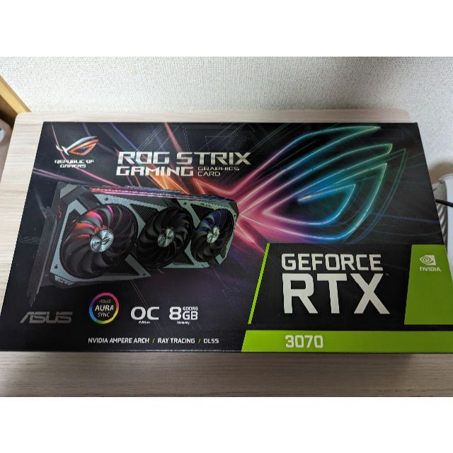 ROG-STRIX-RTX3070-O8G-GAMINGPCパーツ