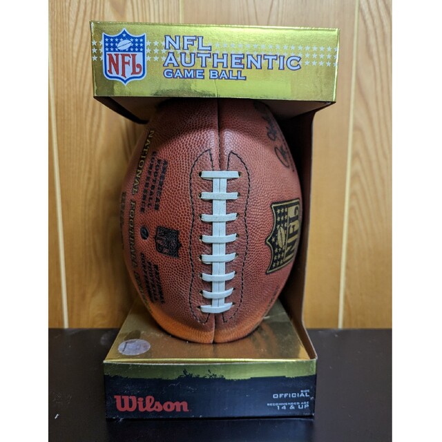 wilson(ウィルソン)のNFL　公式球 スポーツ/アウトドアのスポーツ/アウトドア その他(アメリカンフットボール)の商品写真