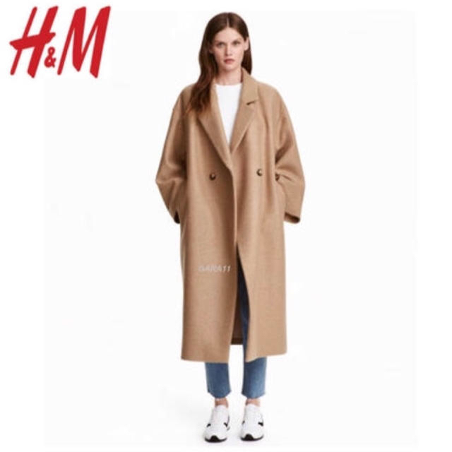 H&M(エイチアンドエム)のH&M ロングコート レディースのジャケット/アウター(ロングコート)の商品写真