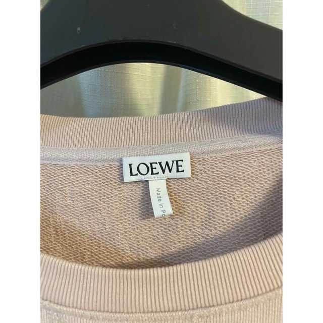 LOEWE(ロエベ)のloewe ロエベ　スウェット　ピンク レディースのトップス(トレーナー/スウェット)の商品写真