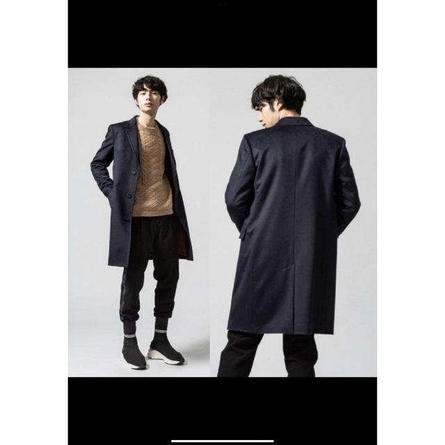 Paul Smith(ポールスミス)のポールスミス　18AW カシミアチェスターコート メンズのジャケット/アウター(チェスターコート)の商品写真