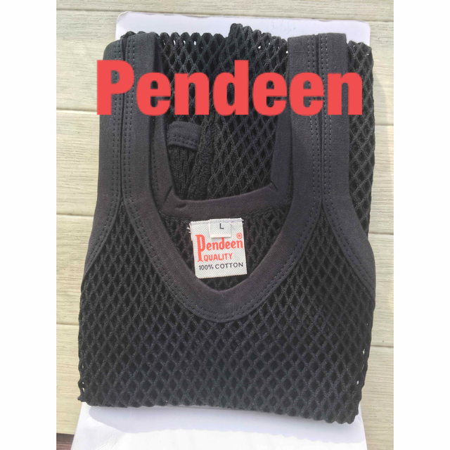 【黒・XL】ペンディーン　網シャツ【pendeen 】