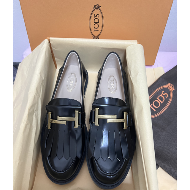 トッズ　ローファー 37 断捨離☆ 美品☆ TODS トッズ ローファー 37