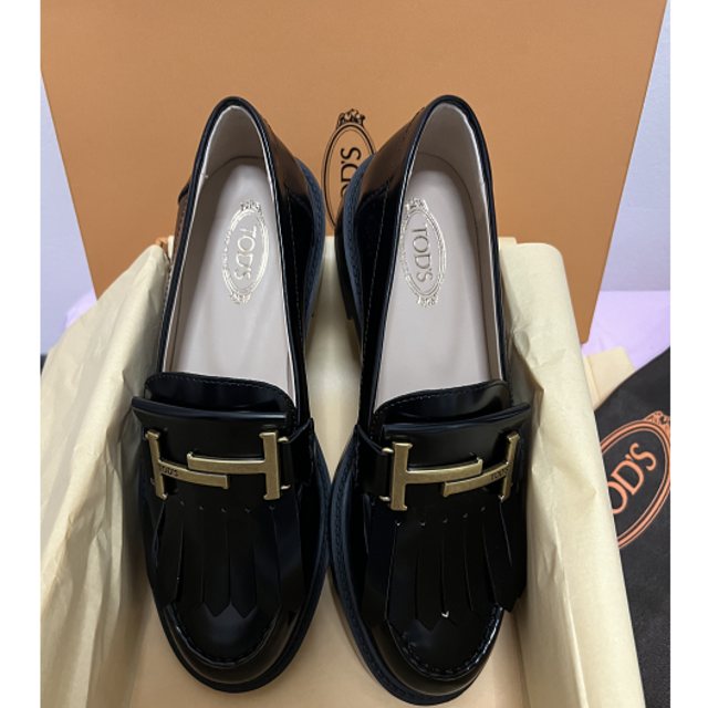 未使用　トッズ　ローファー【37】 TOD'S TODS トッズ ローファー Kate ケイト XXW02E0IH20GOC