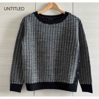 アンタイトル(UNTITLED)のシーズンオフsale⭐︎新品未使用✦︎UNTITLE❤︎ニット プルオーバー(ニット/セーター)