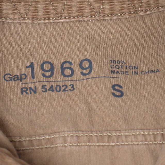 GAP(ギャップ)のGAP 1969 コーデュロイジャケット Gジャン ベージュ Sサイズ メンズのジャケット/アウター(ブルゾン)の商品写真