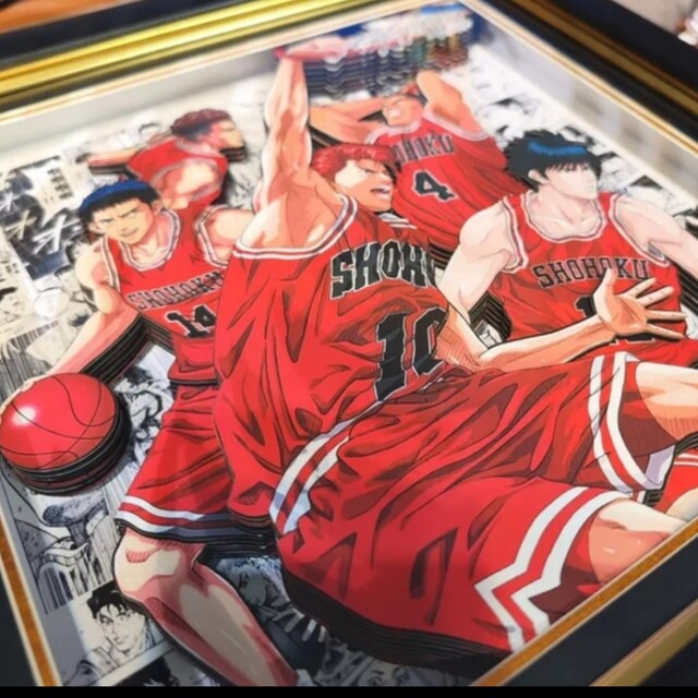 スラムダンク　SLAM DUNK   集合ver　立体 3D 　絵画1絵画/タペストリー