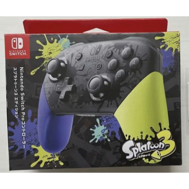 【新品】Nintendo Switch Proコントローラー スプラトゥーン３