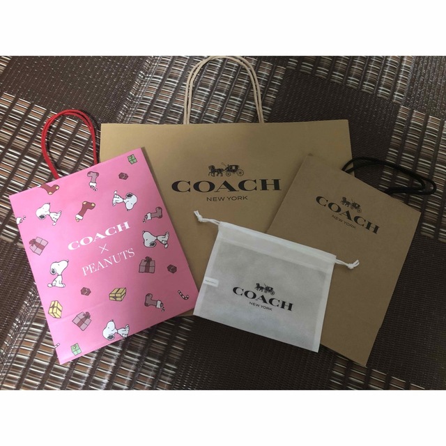 COACH(コーチ)の新品☆COACH ショップ袋セット レディースのバッグ(ショップ袋)の商品写真