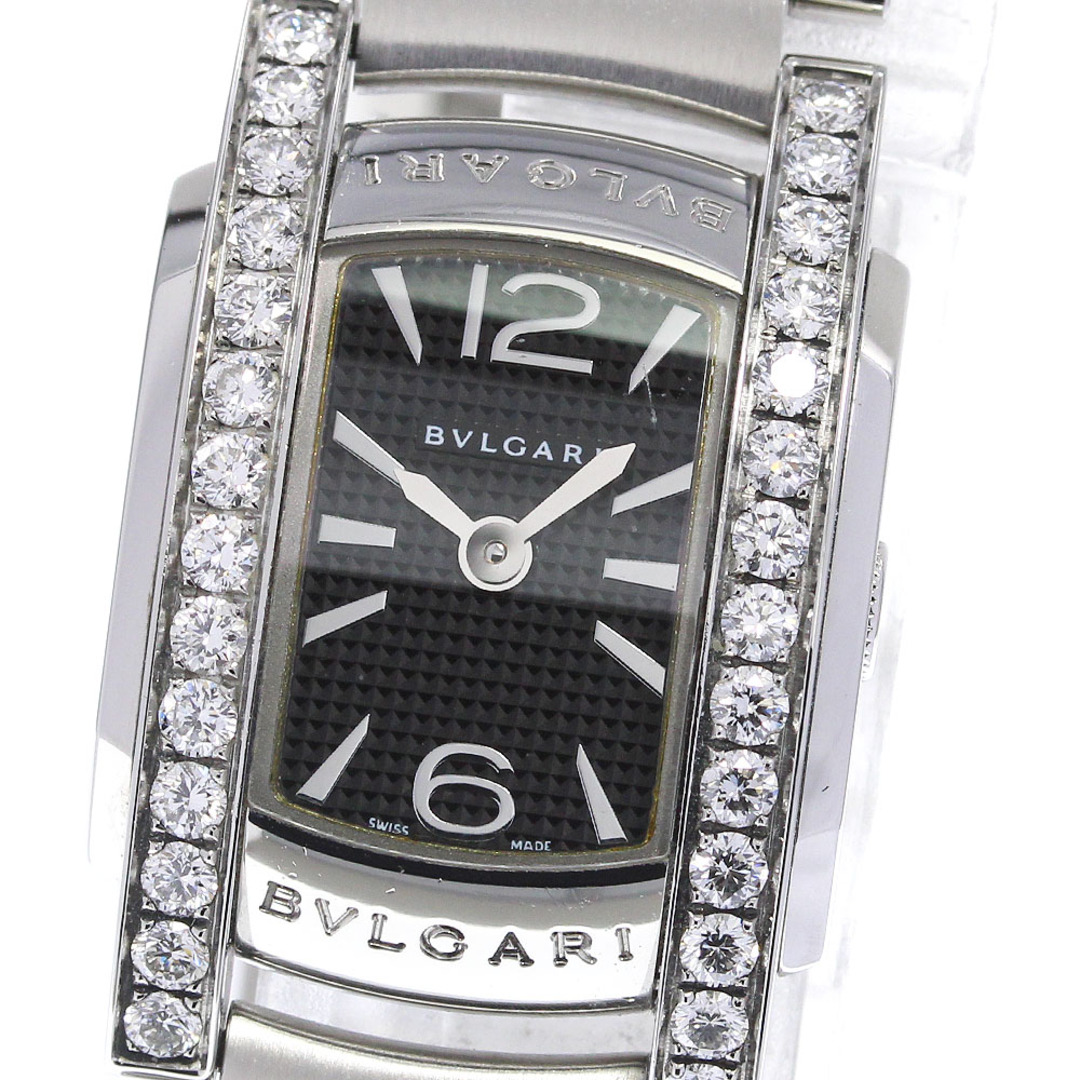 品質満点! サイドダイヤ アショーマ ☆箱・保証書付き【BVLGARI