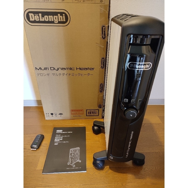 DeLonghi(デロンギ)のデロンギ マルチダイナミックヒーター MDHU09-BK スマホ/家電/カメラの冷暖房/空調(電気ヒーター)の商品写真