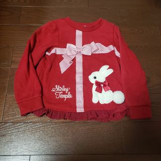 シャーリーテンプル(Shirley Temple)のシャーリーテンプル　うさぎトレーナー　120(Tシャツ/カットソー)