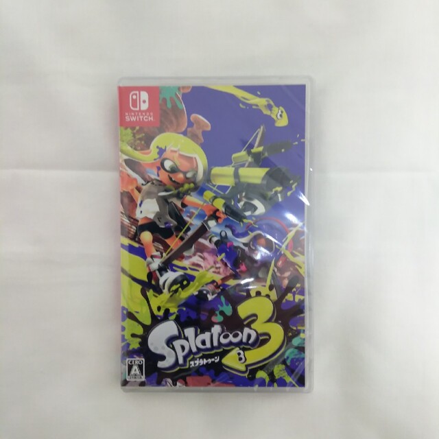 スプラトゥーン3ソフト 新品開封品