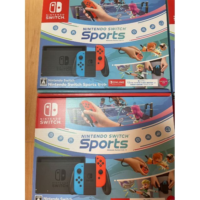 Switch sportsセット新品未使用、未開封　4台