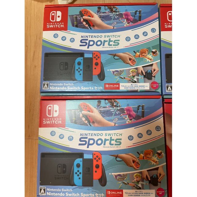 品質が完璧 任天堂 - Switch sportsセット新品未使用、未開封 4台 家庭