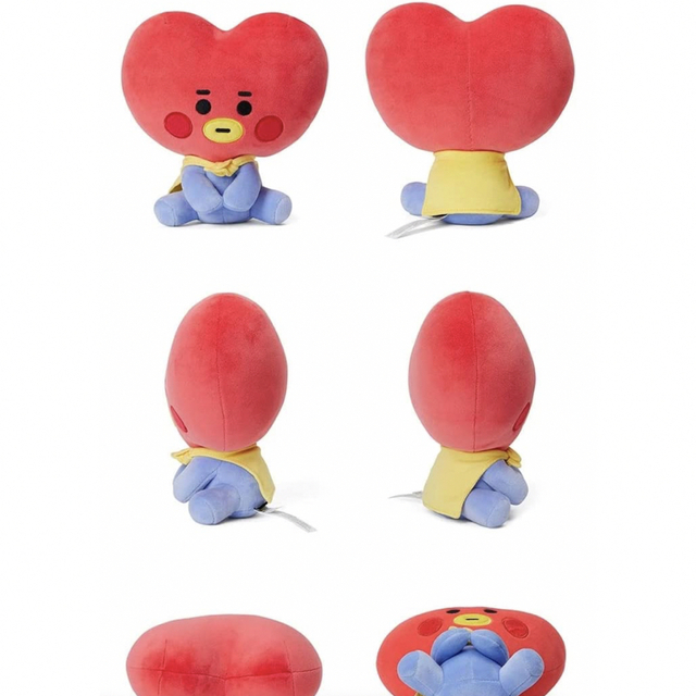 ベビーお座りぬいぐるみ TATA BT21 エンタメ/ホビーのタレントグッズ(アイドルグッズ)の商品写真