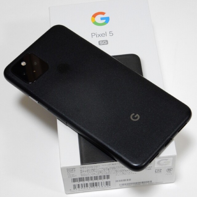 SIMフリー Google Pixel 5 5G 128GBスマートフォン本体