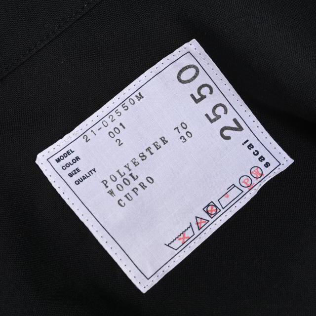 sacai(サカイ)のSacai Suiting Jacket レイヤード ジャケット メンズのジャケット/アウター(その他)の商品写真