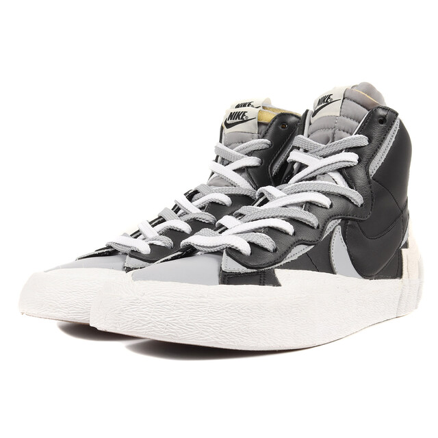 Sacai サカイ NIKE BLAZER MID / SACAI (BV0072-002) 19AW ナイキ ブレザーミッド ブラック ウルフグレー サイズ：US11 29.0cm スニーカー コラボ 【メンズ】