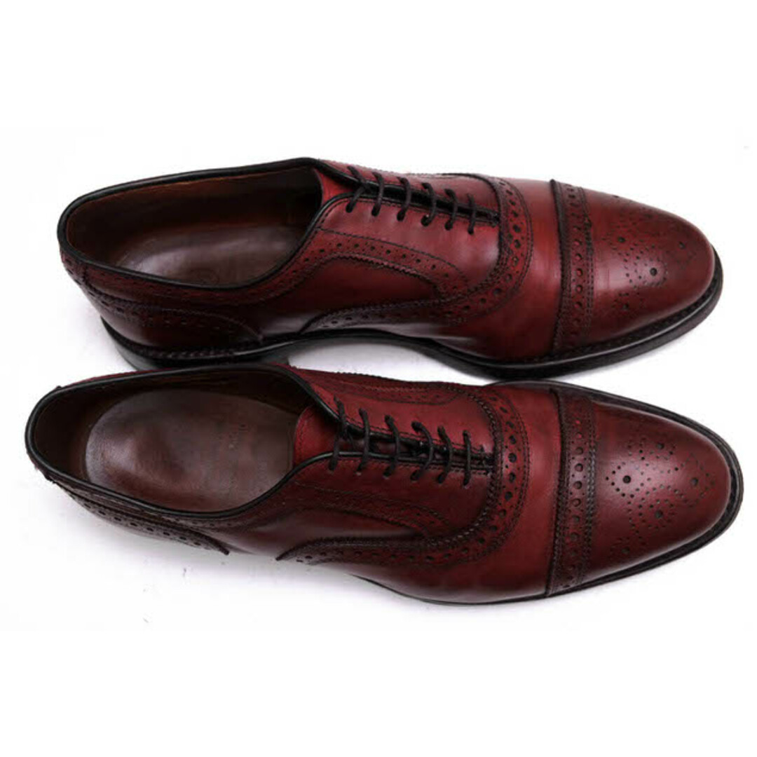 Allen Edmonds(アレンエドモンズ)のアレン エドモンズ／Allen Edmonds シューズ ビジネスシューズ 靴 ビジネス メンズ 男性 男性用レザー 革 本革 レッド ブラウン 赤 茶  Strand キャップトゥ グッドイヤーウェルト製法 メンズの靴/シューズ(ドレス/ビジネス)の商品写真