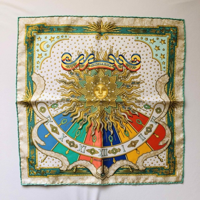 美品⭐️エルメス シルクスカーフ プチカレ - バンダナ/スカーフ