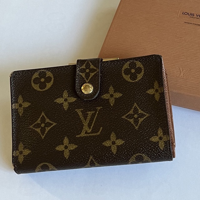 LOUIS VUITTON LV ルイヴィトン 二つ折り 財布 モノグラムレディース