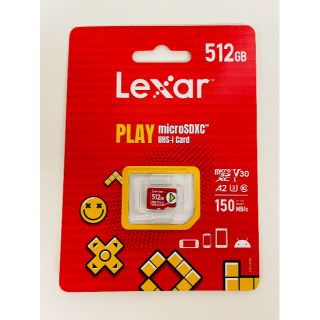 レキサー(Lexar)のLexar PLAY microSDXC 512GB UHS-Iカード (その他)