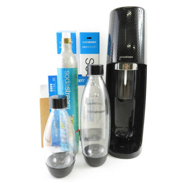 sodastream ソーダストリーム スピリット 炭酸水メーカー 1点 ブラック Spirit 黒 家庭用 SU3567Z