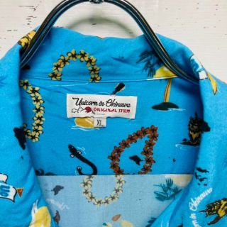 希少 ハワイアン アロハ ユニコーン 100周年 ツアー 限定-