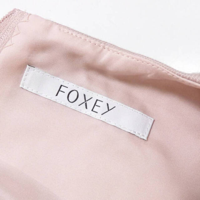 美品フォクシー　ワンピース　ピンク　foxey フォクシーブティック