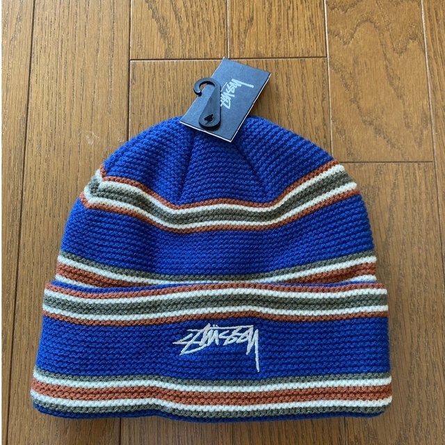 Whirlpool Lærd indstudering STUSSY - STUSSY ステューシー ビーニー ニット帽 ボーダーの通販 by クロワッサン's shop｜ステューシーならラクマ