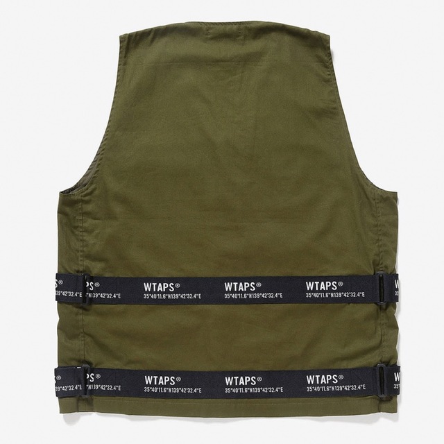 W)taps(ダブルタップス)のWtaps HAGGERZ VEST COTTON POPLIN XL早い物勝ち メンズのジャケット/アウター(その他)の商品写真