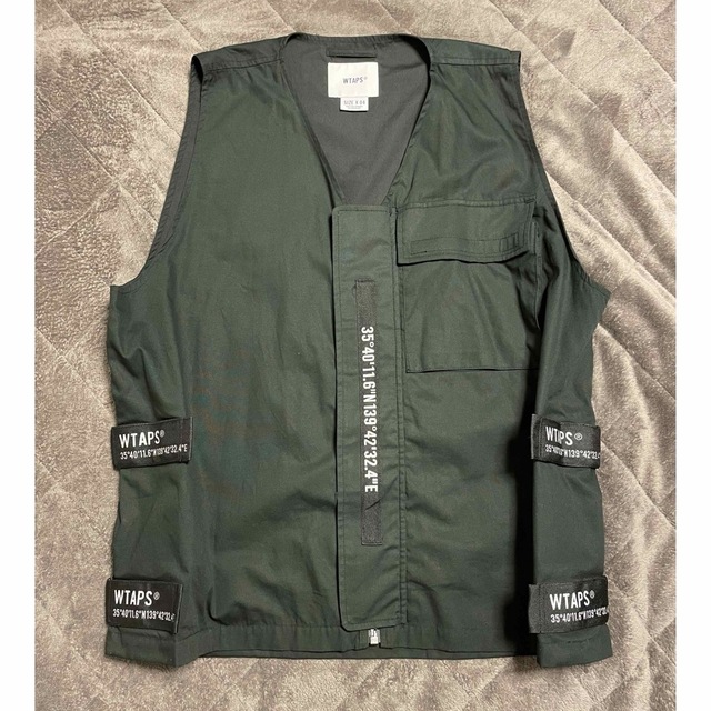 W)taps(ダブルタップス)のWtaps HAGGERZ VEST COTTON POPLIN XL早い物勝ち メンズのジャケット/アウター(その他)の商品写真