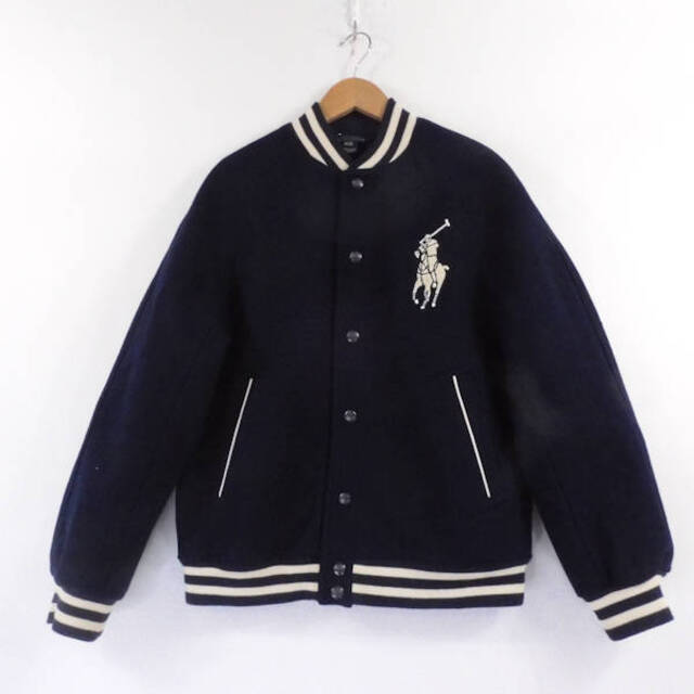 ラルフローレン Ralph Lauren USA製 ブルゾン フリース ブラック