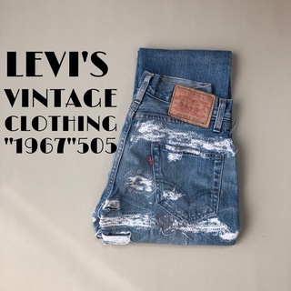 リーバイス(Levi's)のW25 LEVI'S LVC "1967"505リーバイス 216(デニム/ジーンズ)