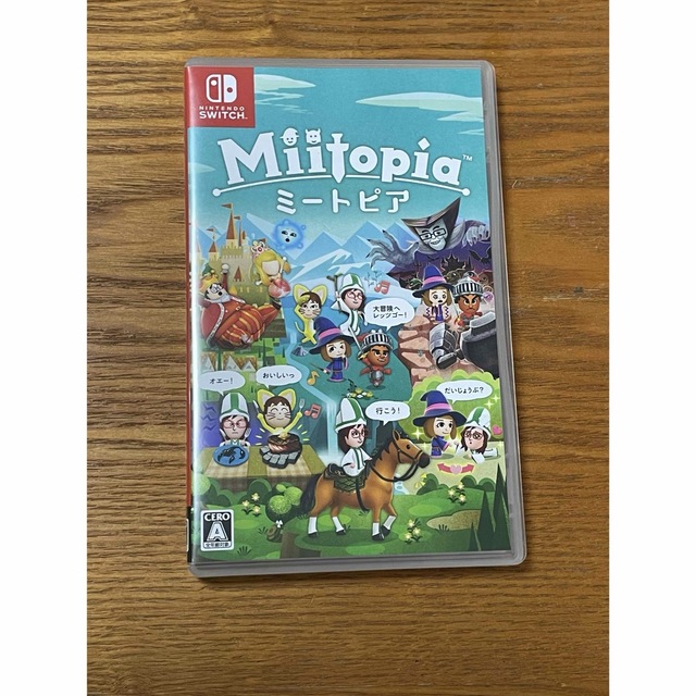 Nintendo Switch(ニンテンドースイッチ)のミートピア　Miitopia Switch  エンタメ/ホビーのゲームソフト/ゲーム機本体(家庭用ゲームソフト)の商品写真