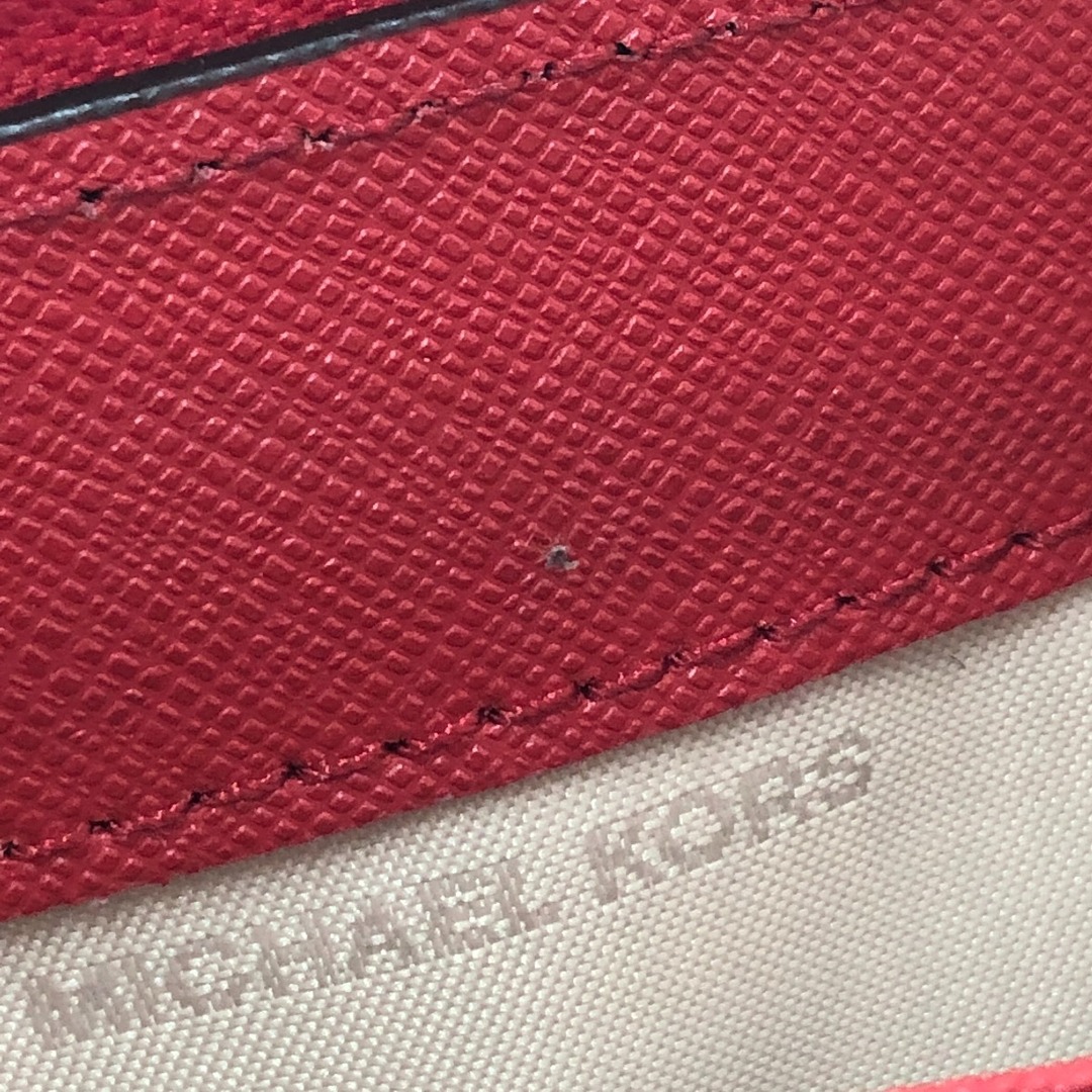 Michael Kors(マイケルコース)の□□MICHAEL KORS マイケルコース 長財布 本体のみ 32S3GTVE3L レッド ハンドメイドのファッション小物(財布)の商品写真