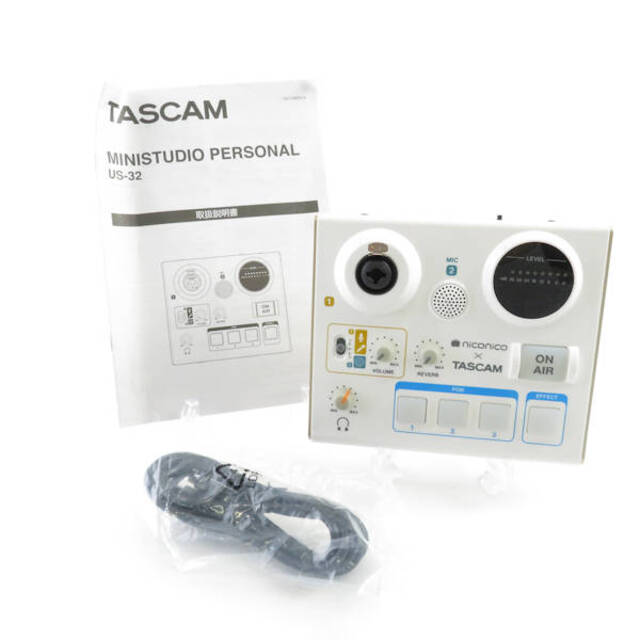 美品 TASCAM タスカム US-32 MiNiSTUDIO オーディオインターフェース niconikco HM166C