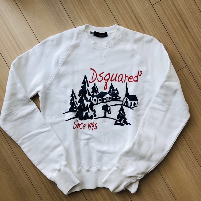 ディースクエアード【未使用】DSQUARED2 スウェット レディース 白