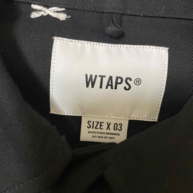 Wtaps JUNGLE シャツ　クロスボーン　ブラック　サイズ03 xl