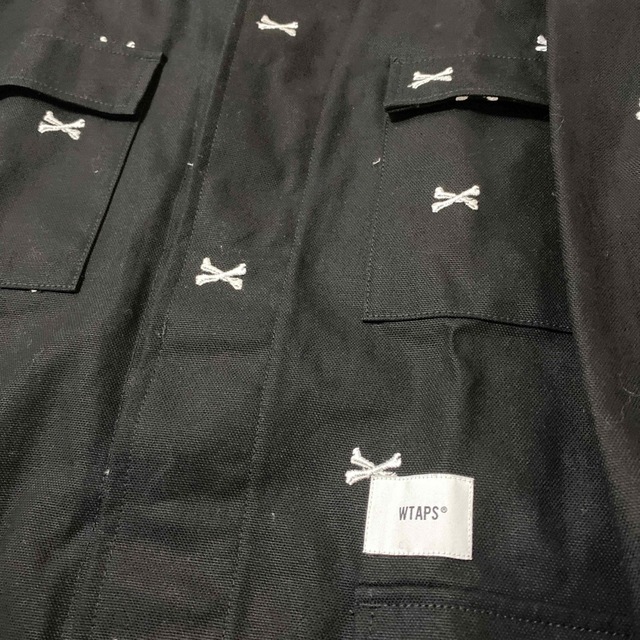 Wtaps JUNGLE シャツ クロスボーン ブラック サイズ03 xl